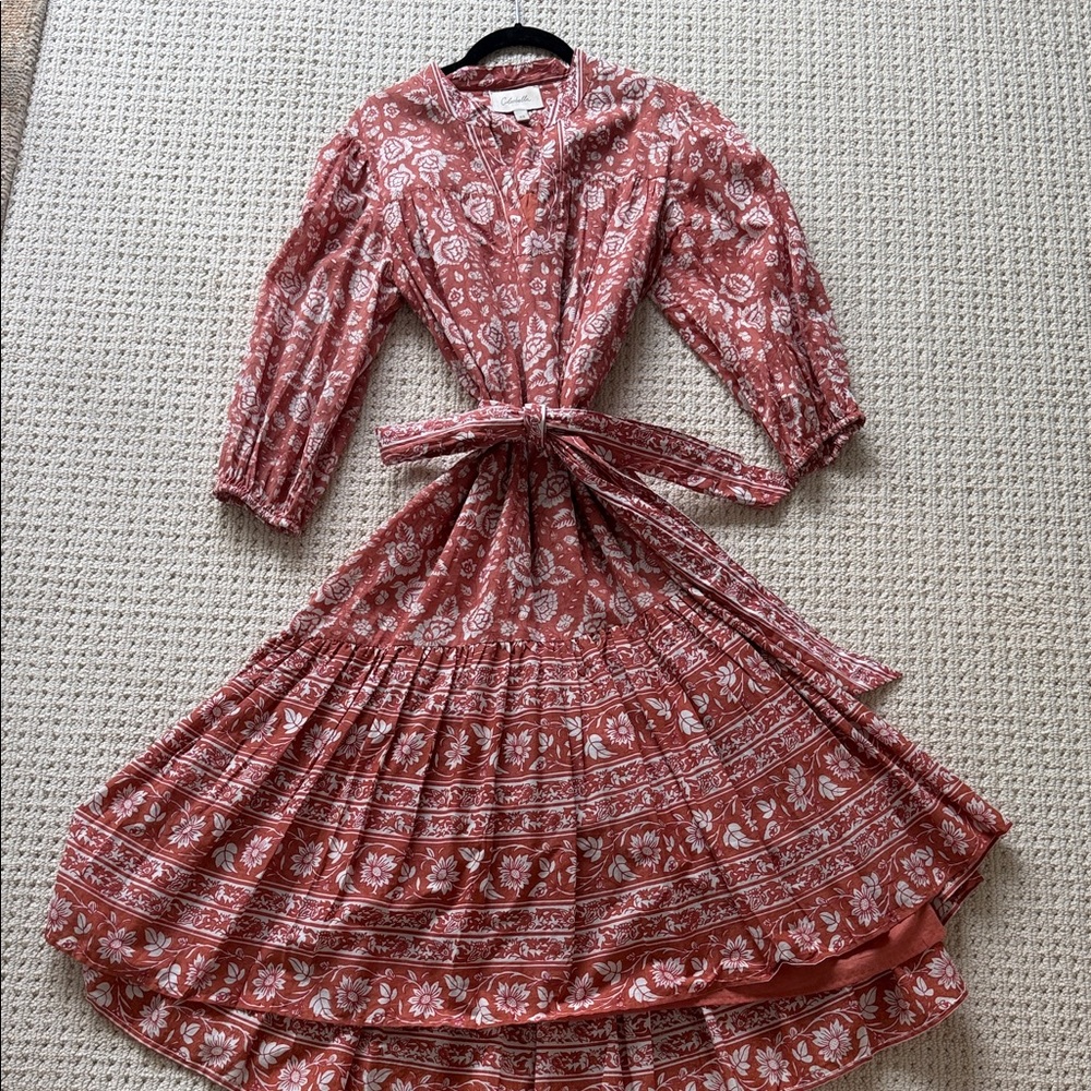 Perfect for spring! Cleobella Sara Terracota Floral Dress